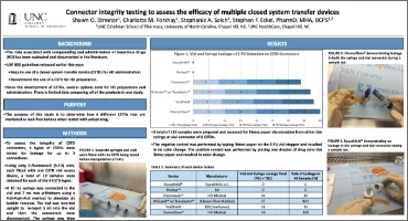 Connector integrity testing to assess the efficacy of multiple